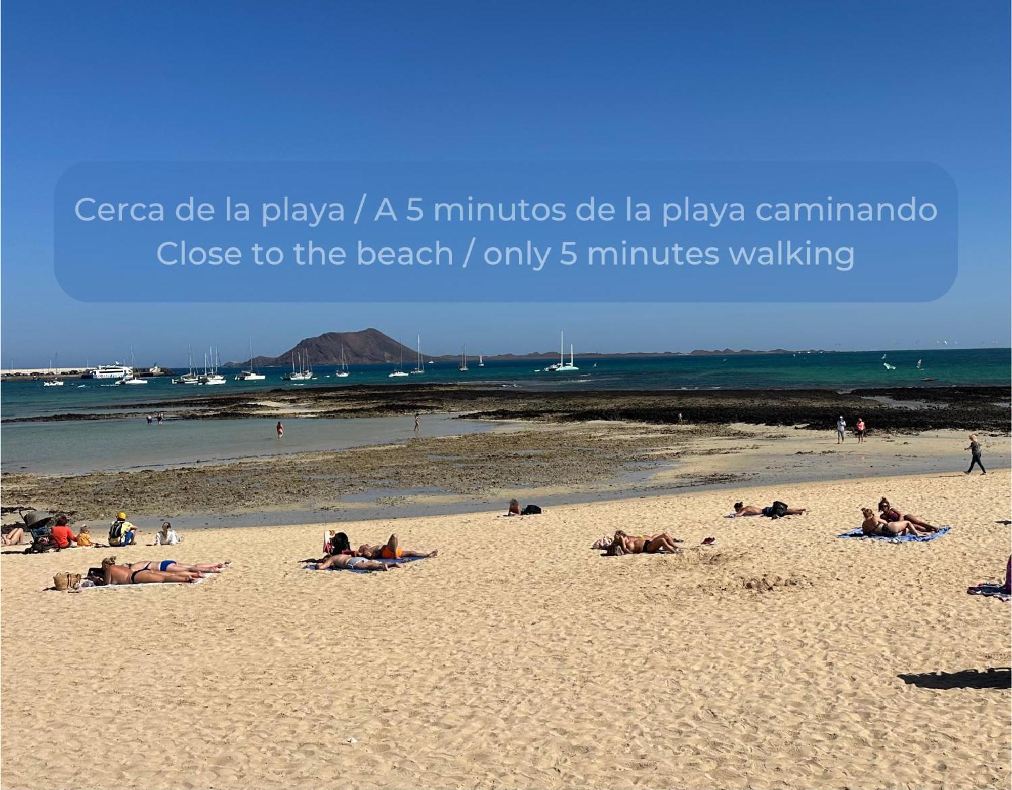 Mango Sorbet Super Central, 3 Desks, High Speed Internet, 3 Bedrooms And 2 Bathrooms Corralejo Eksteriør billede