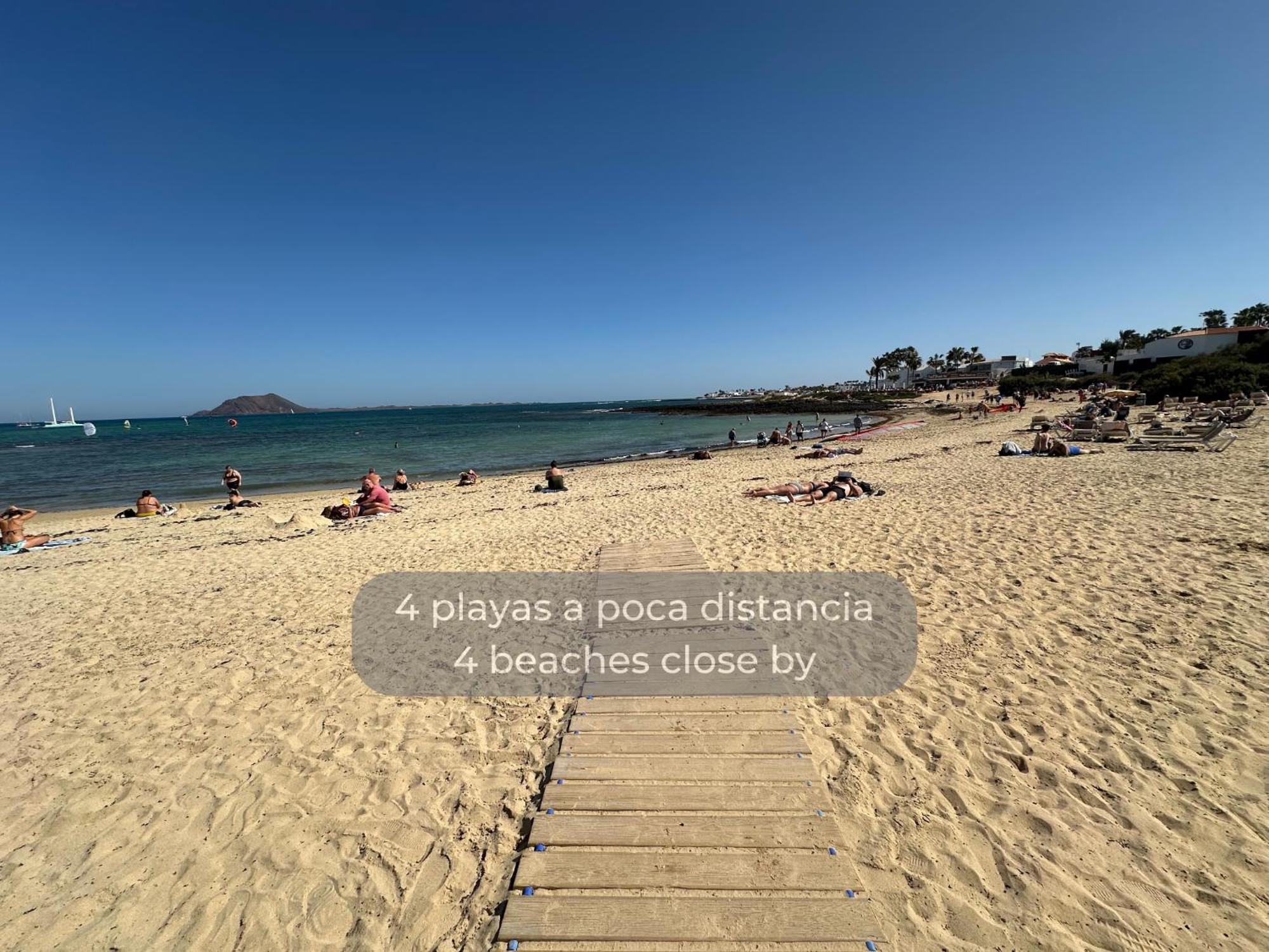 Mango Sorbet Super Central, 3 Desks, High Speed Internet, 3 Bedrooms And 2 Bathrooms Corralejo Eksteriør billede